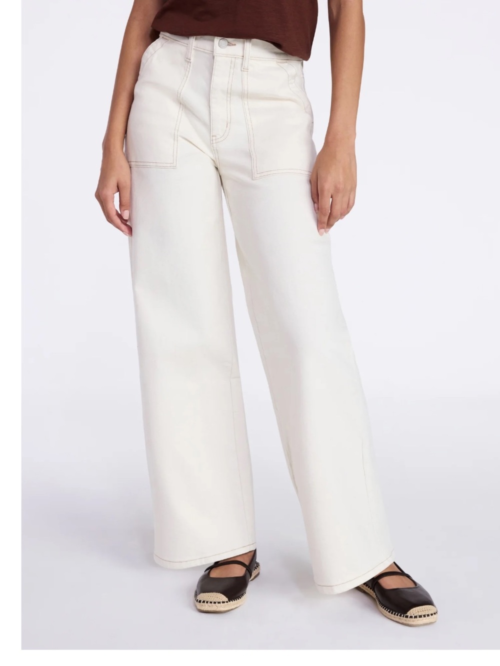 Women's Wide Leg Utility Trousers Size 12
